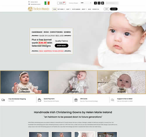Ecommerce website design by Accent Webs – secure online shop