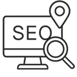 Seo and Visibility Icon