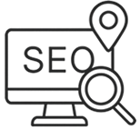 Seo and Visibility Icon