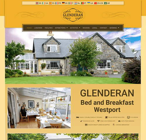 Glenderan Bed and Breakfast Westport